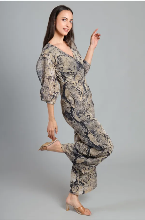 Snake_Print_Georgett_Jumpsuit_For_Women