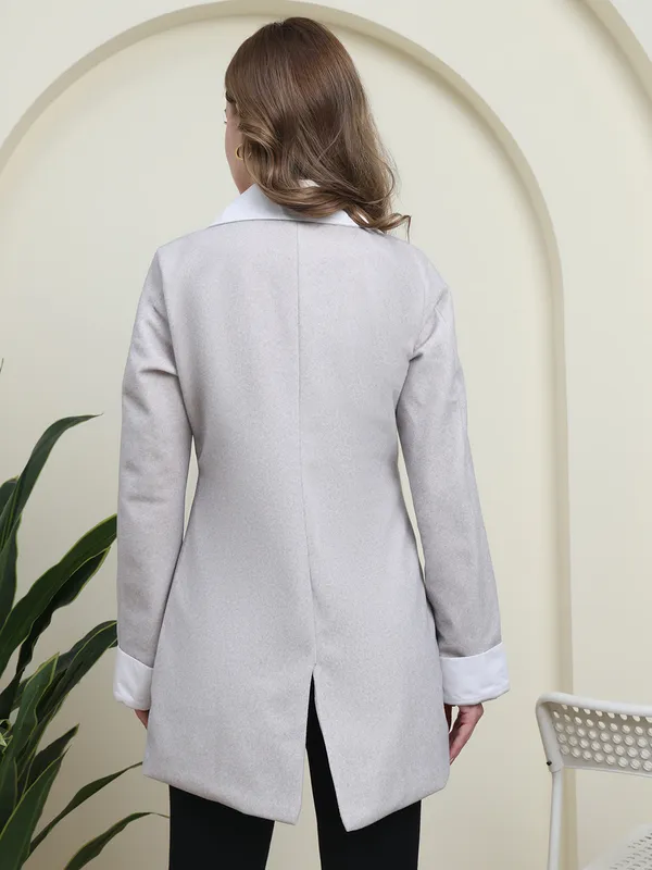 Grey_&_White_Winter_Luxe_Suede_Long_Coat_For_Women