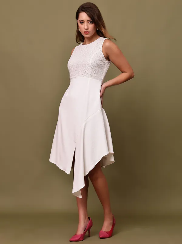 White_Lace_&_Valentino_Dress_For_Women