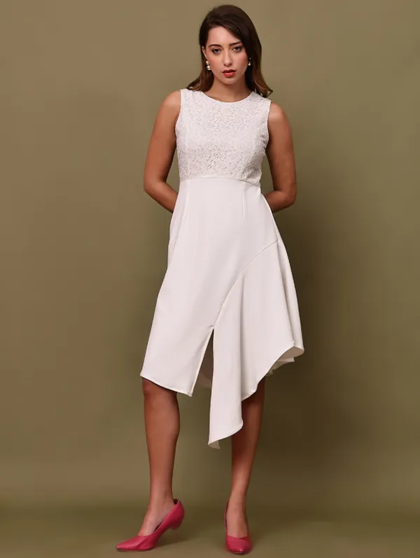 White_Lace_&_Valentino_Dress_For_Women