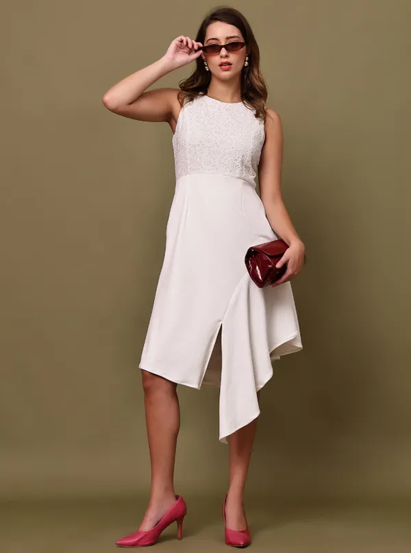 White_Lace_&_Valentino_Dress_For_Women