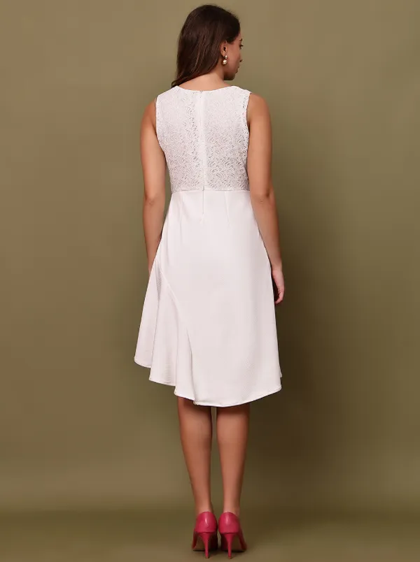 White_Lace_&_Valentino_Dress_For_Women