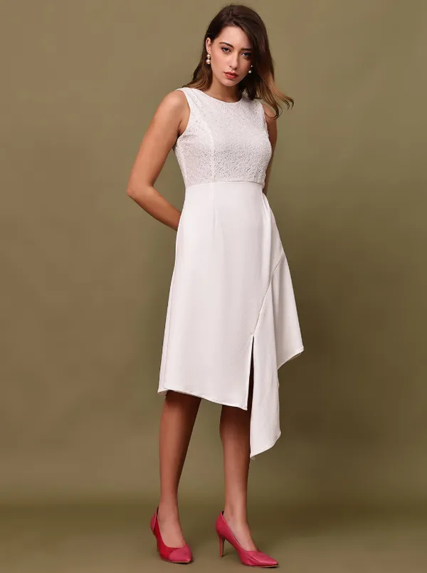 White_Lace_&_Valentino_Dress_For_Women