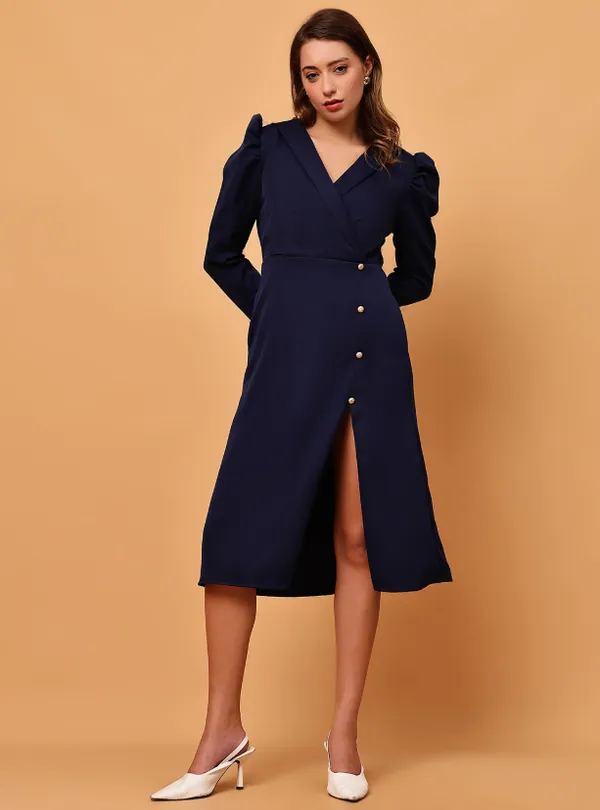 Navy_Blue_Banana_Crepe_Dress_For_Women