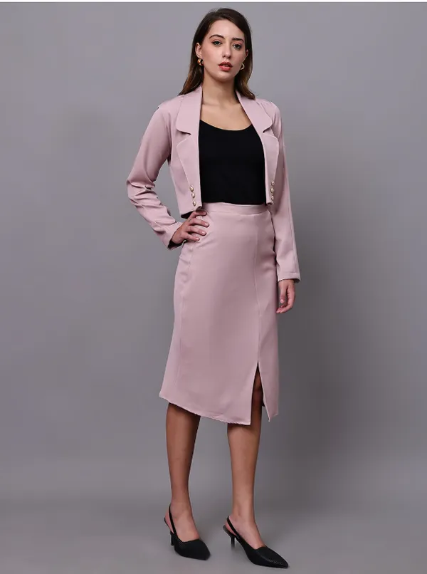 Pale_Peach_Banana_Crepe_Co-Ords_For_Women