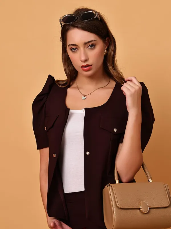 Brown_Banana_Crepe_Co-Ords_For_Women