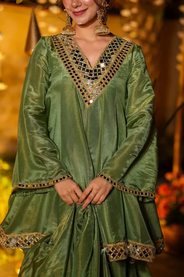 Womens_Green_Embroidered_Sharara_Suit_Set__Georgette_Kurta_with_Dupatta