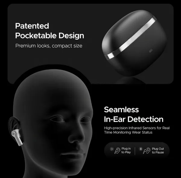 151_Pro_2_Bluetooth_Earbuds_|_40_Hr_Play_Time_|_Built_In_Enc_Mic_|_Light_Weight_|_Ipx_Water_Resistant_+_Anc_Noise_Cancellation