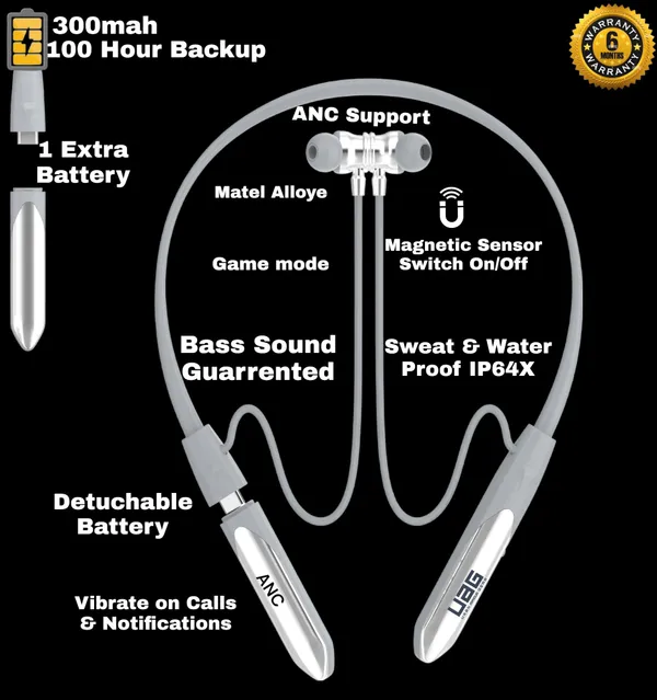Diamond_Anc_Neckband_|_Detachable_Extra_Battery_And_Ultra_Bass_Smart_Magnetic_On/Off_|_Diamond_Premium_Metal_Anc_Neckband_|_Waterproof_Metal_Body_Gaming_Mode_Detachable_Battery_Beast