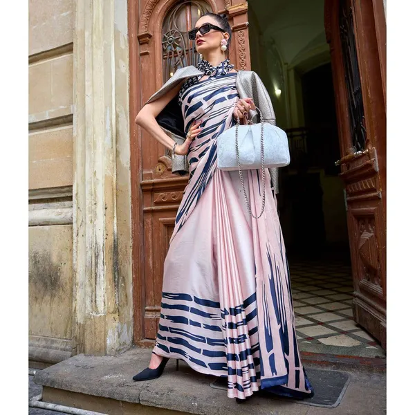 Baby_Pink_Digital_Printed_Satin_Silk_Saree_For_Women