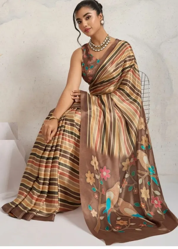 Golden_Digital_Printed_Satin_Silk_Saree_For_Women