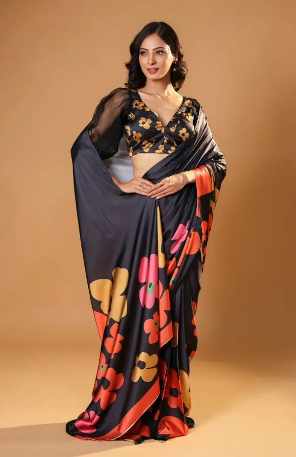 Black_Digital_Printed_Satin_Silk_Saree_For_Women