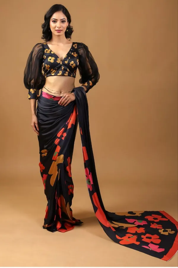 Black_Digital_Printed_Satin_Silk_Saree_For_Women