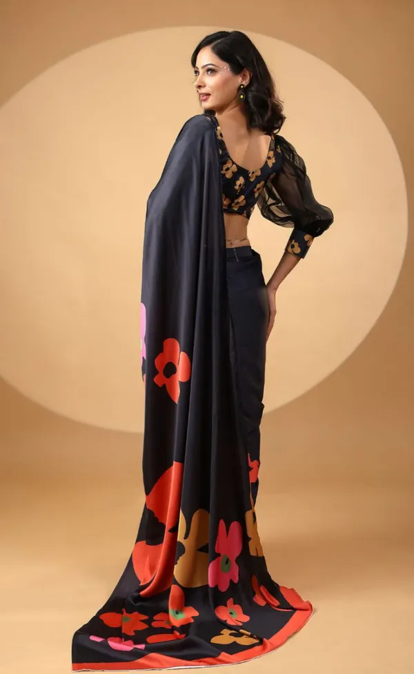 Black_Digital_Printed_Satin_Silk_Saree_For_Women