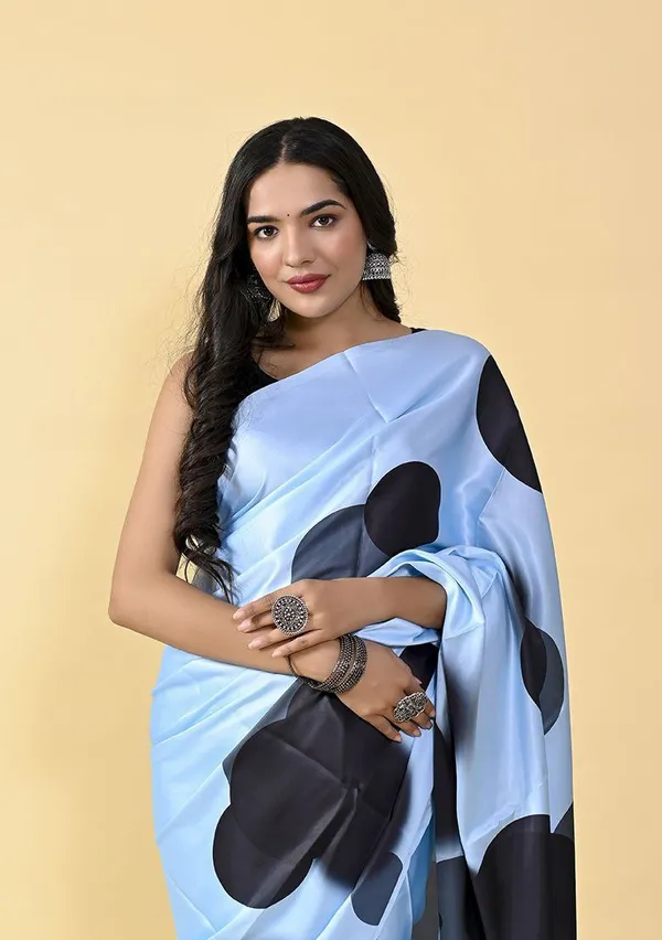 Sky_Blue_Digital_Printed_Satin_Silk_Saree_For_Women
