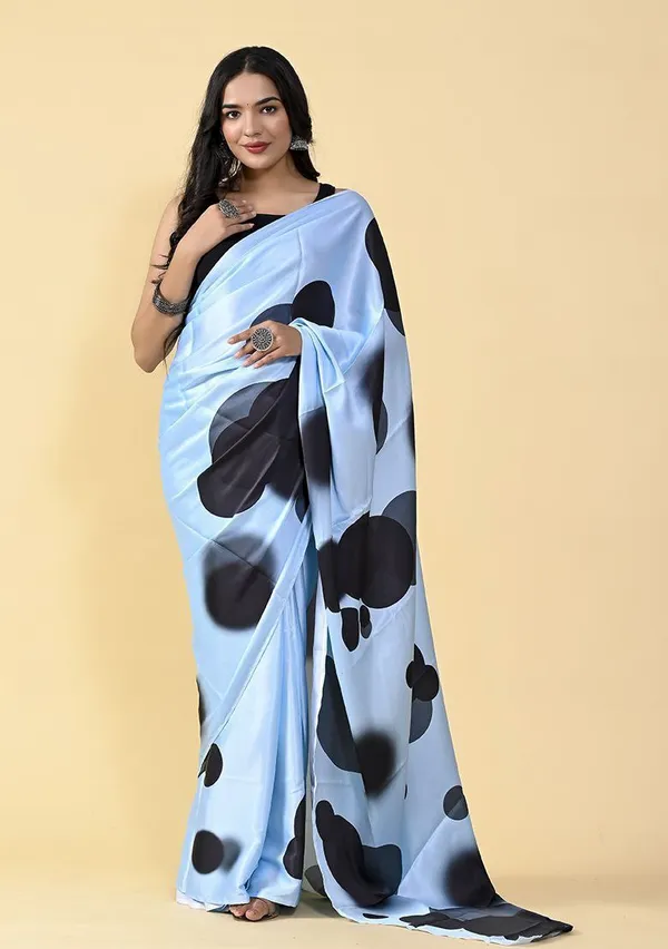 Sky_Blue_Digital_Printed_Satin_Silk_Saree_For_Women