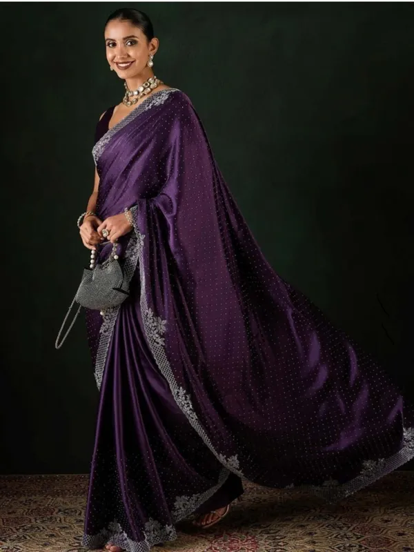 Purple_Heavy_Satin_Silk_Saree_For_Women