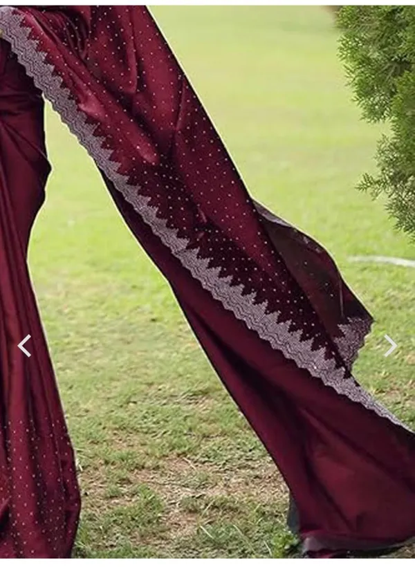 Maroon_Exclusive_Designer_Pure_Satin_Silk_Saree_For_Women
