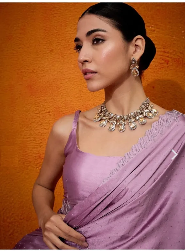 Pastel_Pink_Exclusive_Designer_Pure_Satin_Silk_Saree_For_Women