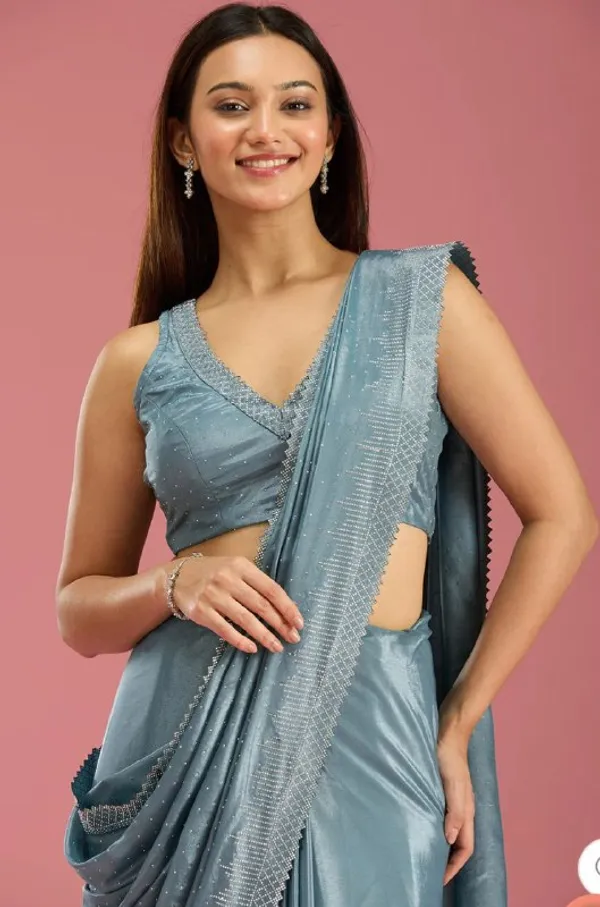 Ice_Blue_Heavy_Satin_Silk_Saree_For_Women