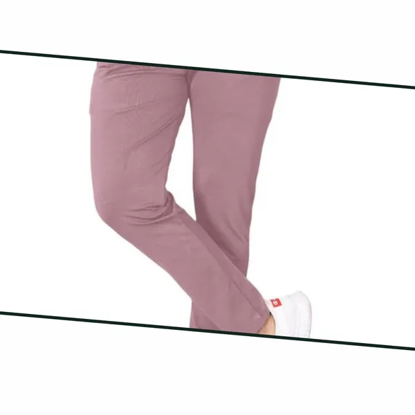 Dusty_Pink_Premium_Cotton_Blend_Casual_Trousers_For_Men