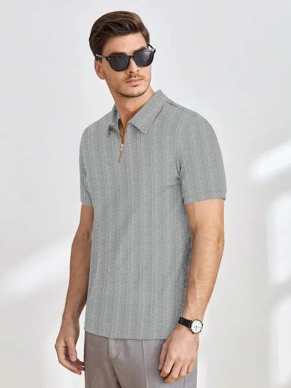 Light_Grey_Premium_Polyester_Polo_T-Shirt_For_Men