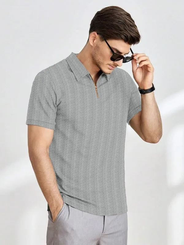 Light_Grey_Premium_Polyester_Polo_T-Shirt_For_Men