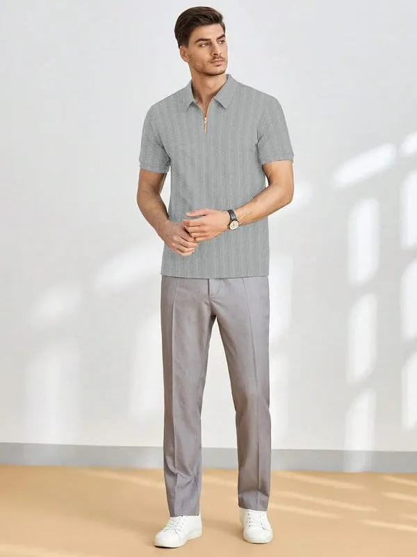 Light_Grey_Premium_Polyester_Polo_T-Shirt_For_Men