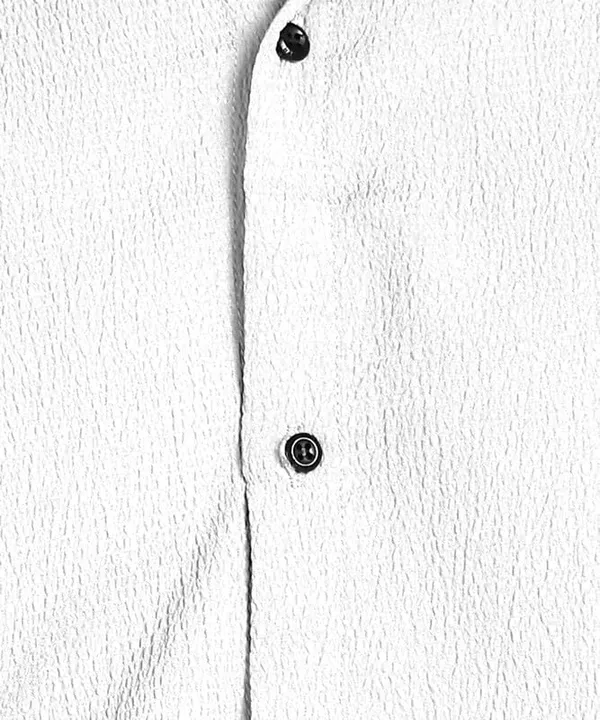 White_Premium_Cotton_Blend_Casual_Shirt_For_Men
