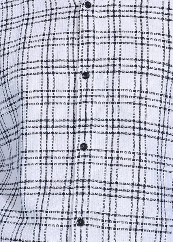 Sky_Blue_Premium_Poly_Cotton_Checkered_Shirt_For_Men