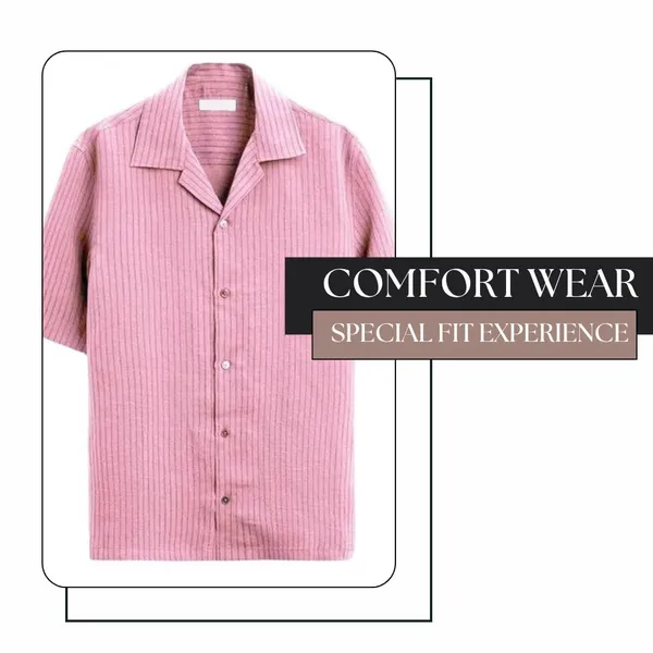 Pink_Premium_Corduroy_Long_Shirt_For_Men