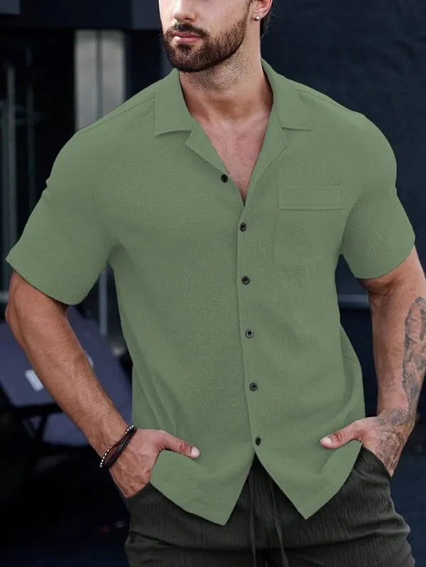 Pista_Premium_Poly_Cotton_Half_Sleeve_Casual_Shirt_For_Men