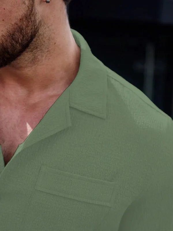 Pista_Premium_Poly_Cotton_Half_Sleeve_Casual_Shirt_For_Men