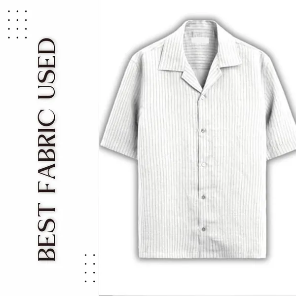 White_Premium_Corduroy_Long_Shirt_For_Men