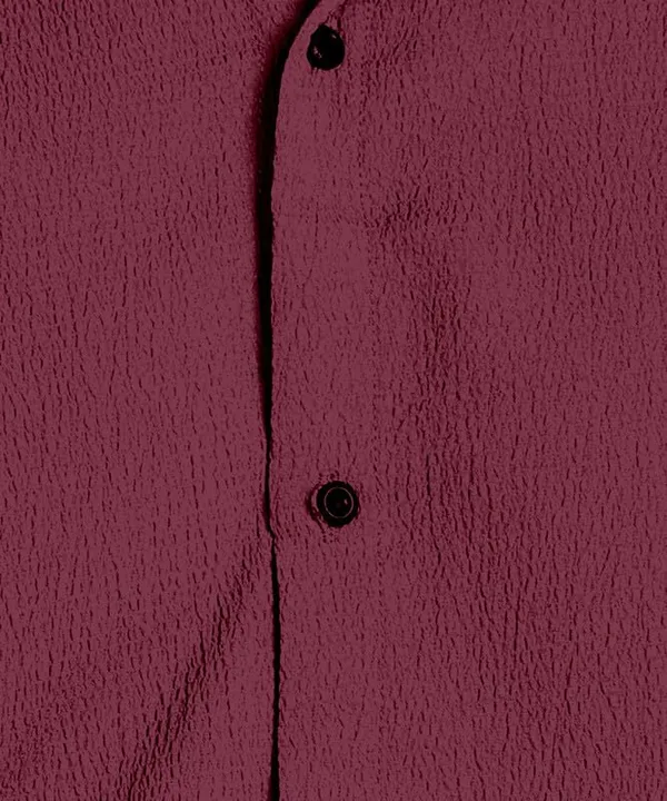 Maroon_Premium_Cotton_Blend_Casual_Shirt_For_Men