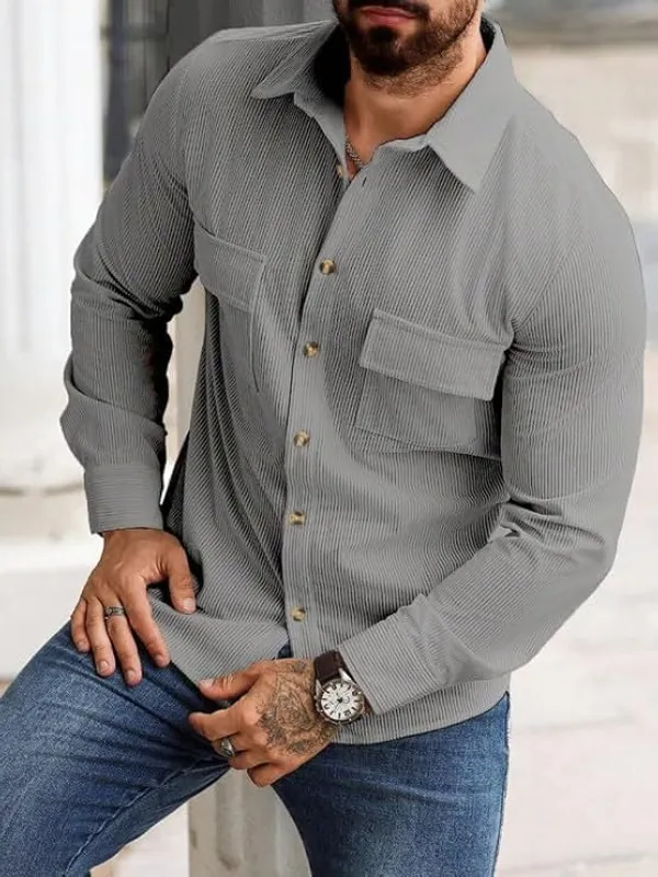 Grey_Premium_Corduroy_Jacket_For_Men
