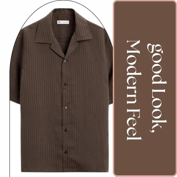 Coffee_Premium_Corduroy_Casual_Shirt_For_Men