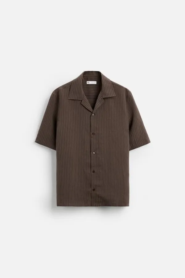 Coffee_Premium_Corduroy_Casual_Shirt_For_Men