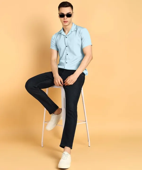 Sky_Premium_Cotton_Blend_Casual_Shirt_For_Men