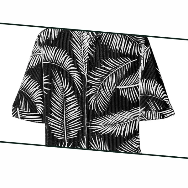 Black_Premium_Corduroy_Printed_Shirt_For_Men