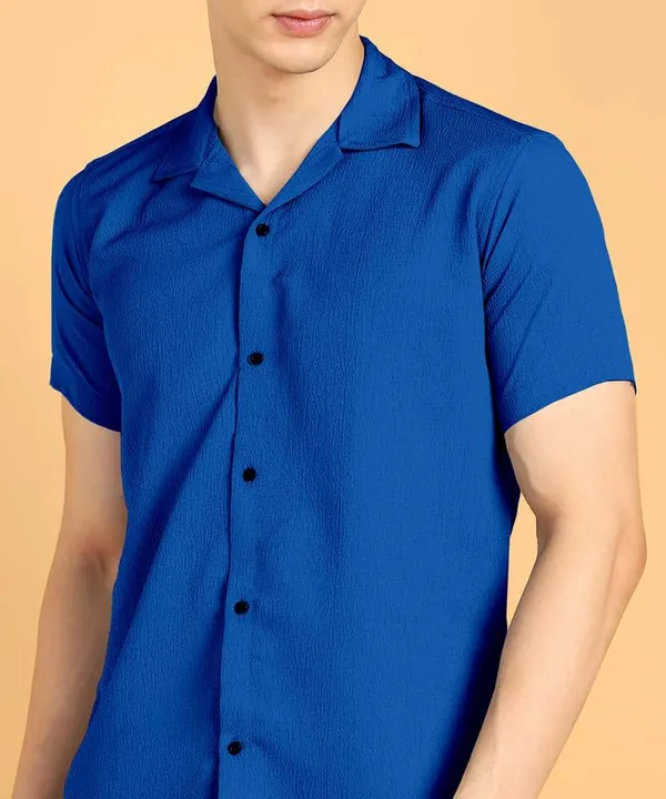 Royal_Blue_Premium_Cotton_Blend_Casual_Shirt_For_Men
