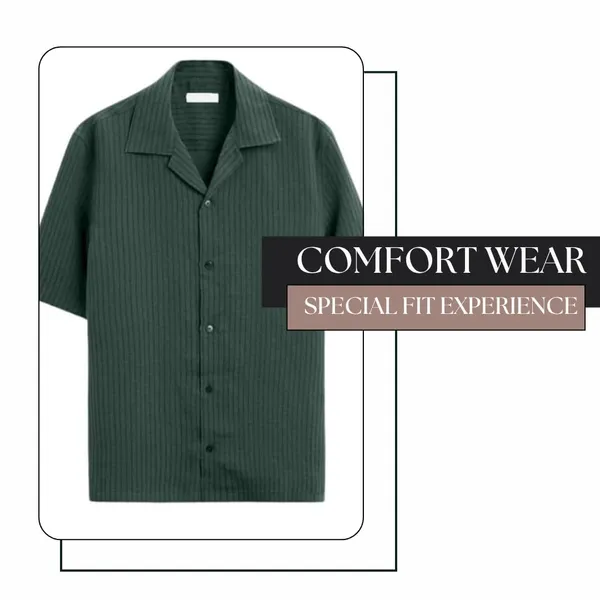 Green_Premium_Corduroy_Long_Shirt_For_Men