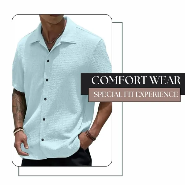Light_Blue_Premium_Poly_Cotton_Casual_Shirt_For_Men