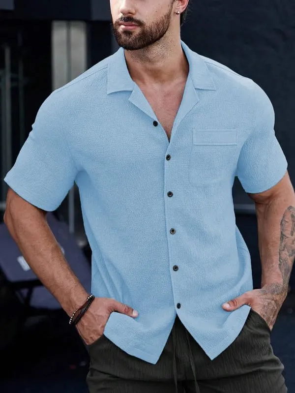 Sky_Premium_Poly_Cotton_Half_Sleeve_Casual_Shirt_For_Men