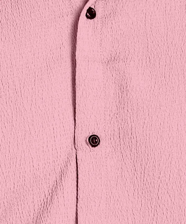 Pink_Premium_Cotton_Blend_Casual_Shirt_For_Men