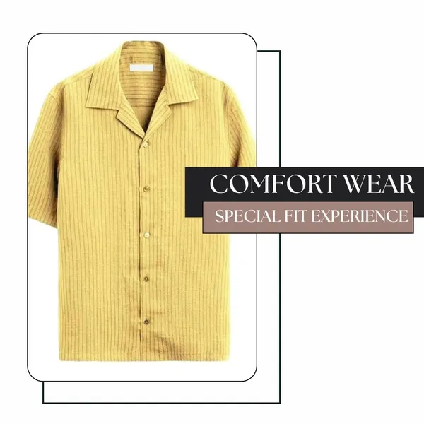 Yellow_Premium_Corduroy_Long_Shirt_For_Men
