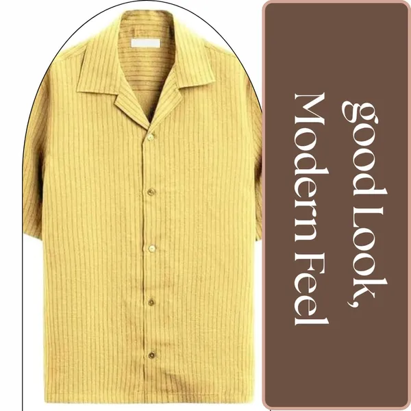 Yellow_Premium_Corduroy_Long_Shirt_For_Men