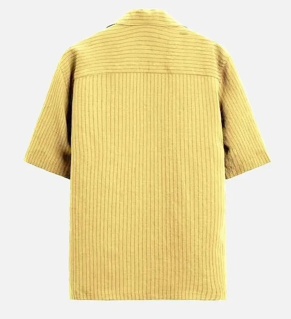 Yellow_Premium_Corduroy_Long_Shirt_For_Men