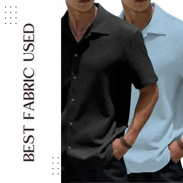 Black_&_Light_Blue_Premium_Poly_Cotton_Casual_Shirt_For_Men_(Pack_Of_2)