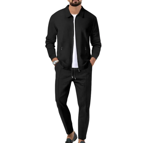 Black_Premium_Cotton_Lycra_Blend_Tracksuit_For_Men